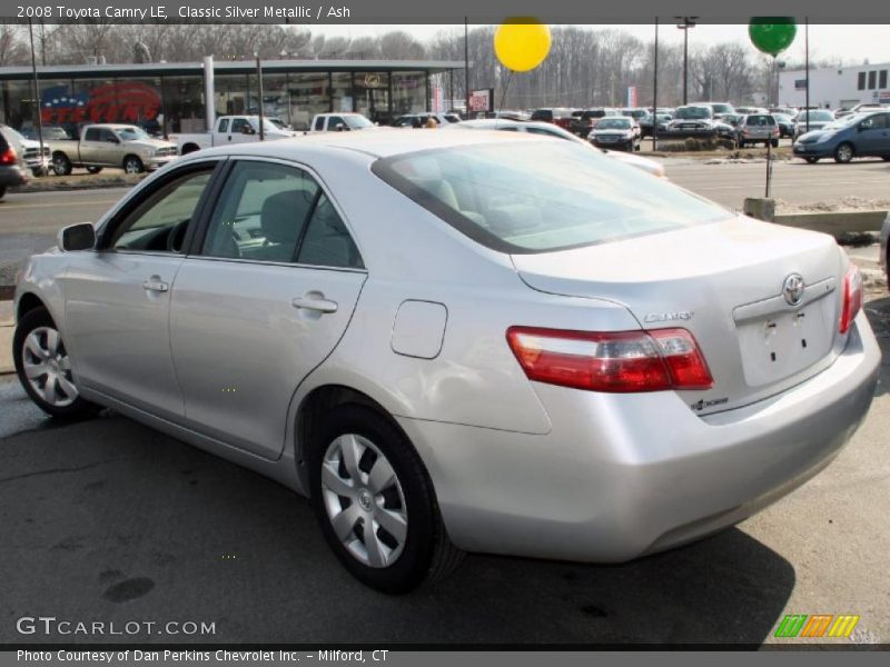 Classic Silver Metallic / Ash 2008 Toyota Camry LE