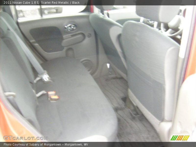 Scarlet Red Metallic / Black 2011 Nissan Cube 1.8 S