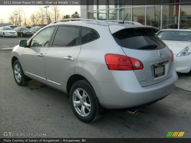  2011 Rogue SV AWD Silver Ice Metallic