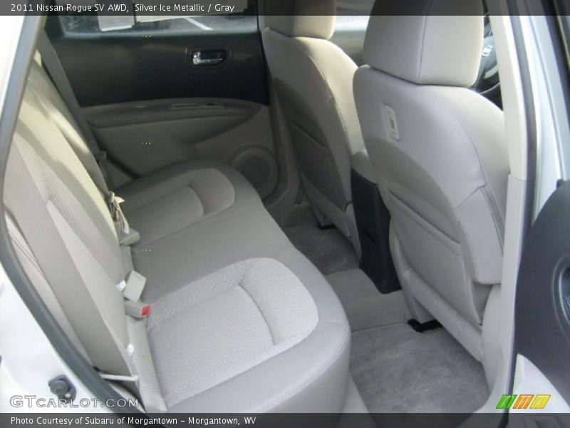  2011 Rogue SV AWD Gray Interior