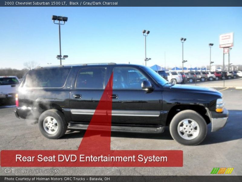 Black / Gray/Dark Charcoal 2003 Chevrolet Suburban 1500 LT