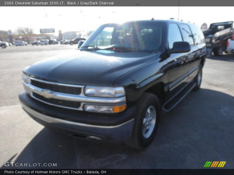 Black / Gray/Dark Charcoal 2003 Chevrolet Suburban 1500 LT