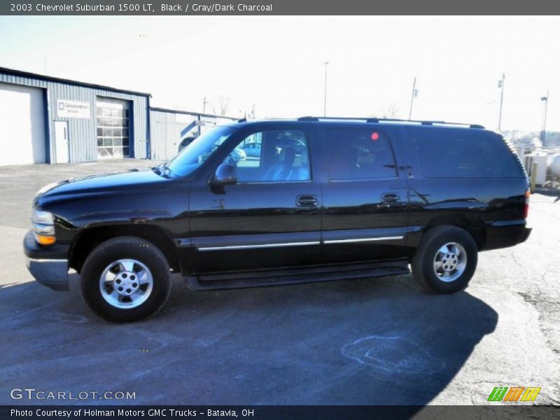 Black / Gray/Dark Charcoal 2003 Chevrolet Suburban 1500 LT