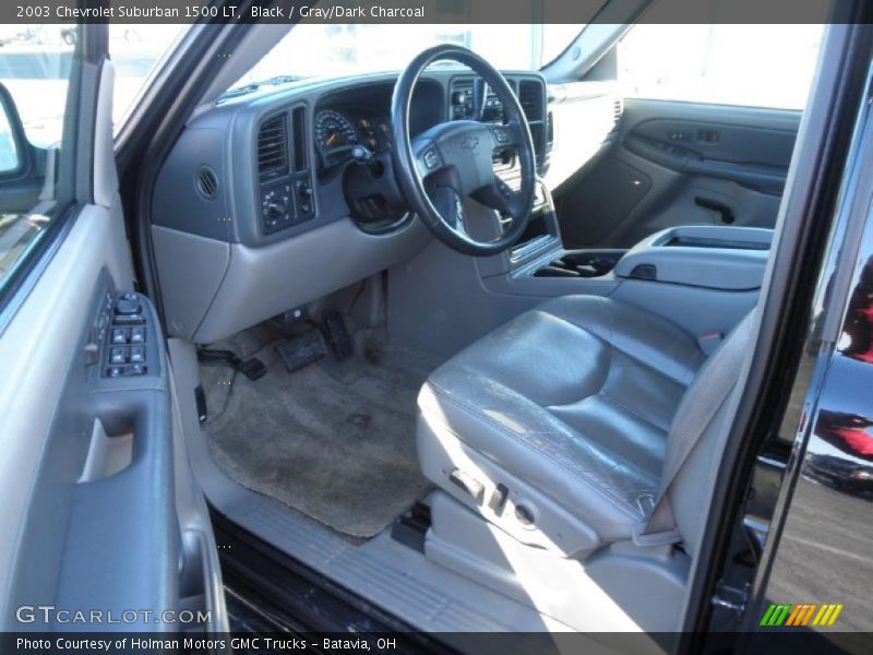 Black / Gray/Dark Charcoal 2003 Chevrolet Suburban 1500 LT