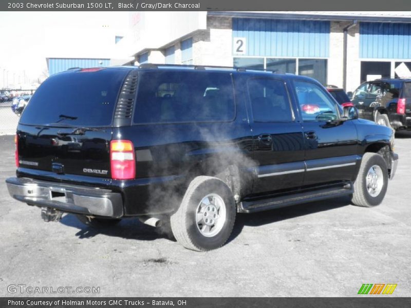 Black / Gray/Dark Charcoal 2003 Chevrolet Suburban 1500 LT