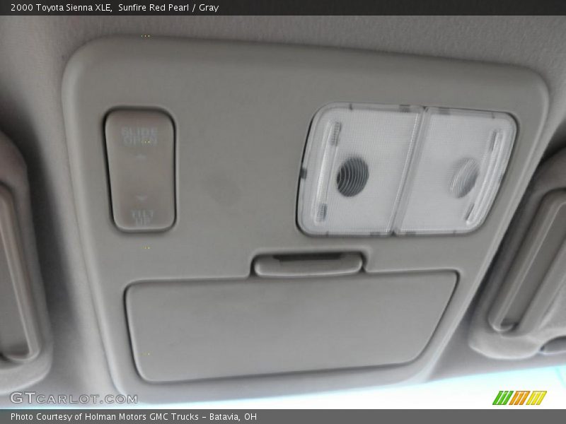 Sunfire Red Pearl / Gray 2000 Toyota Sienna XLE