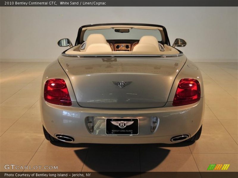 White Sand / Linen/Cognac 2010 Bentley Continental GTC