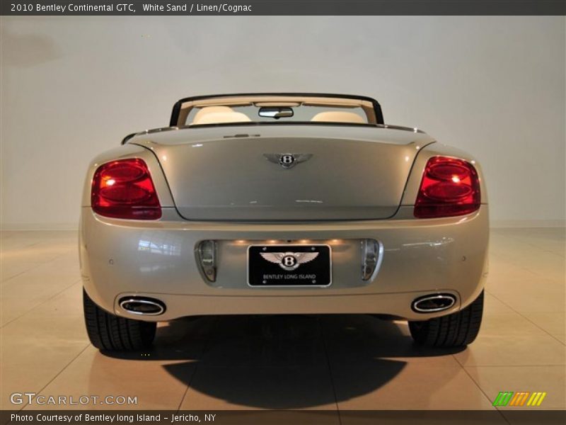 White Sand / Linen/Cognac 2010 Bentley Continental GTC