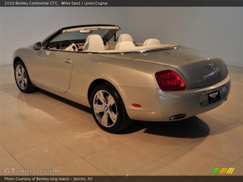  2010 Continental GTC  White Sand