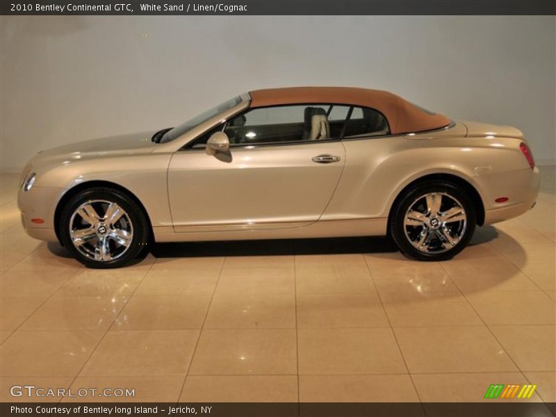  2010 Continental GTC  White Sand