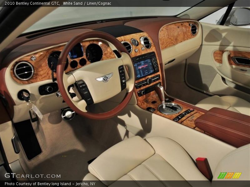 Linen/Cognac Interior - 2010 Continental GTC  