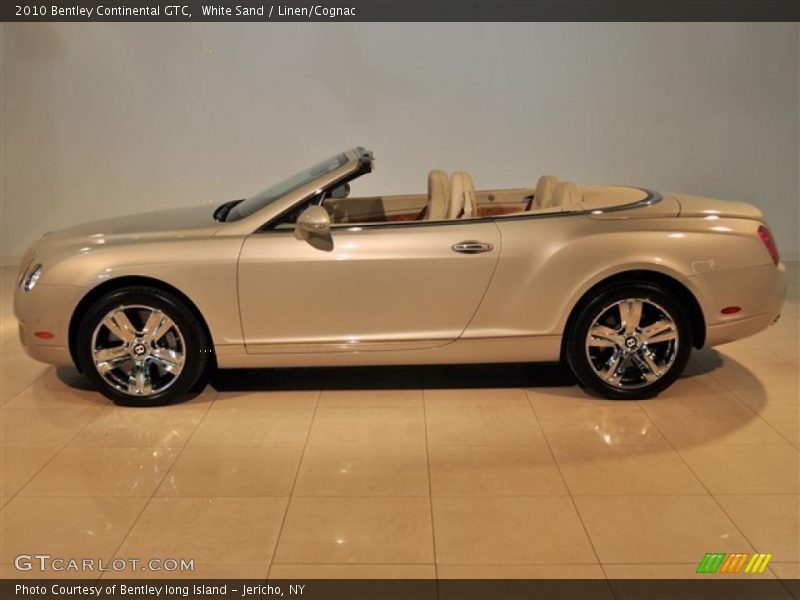 White Sand / Linen/Cognac 2010 Bentley Continental GTC