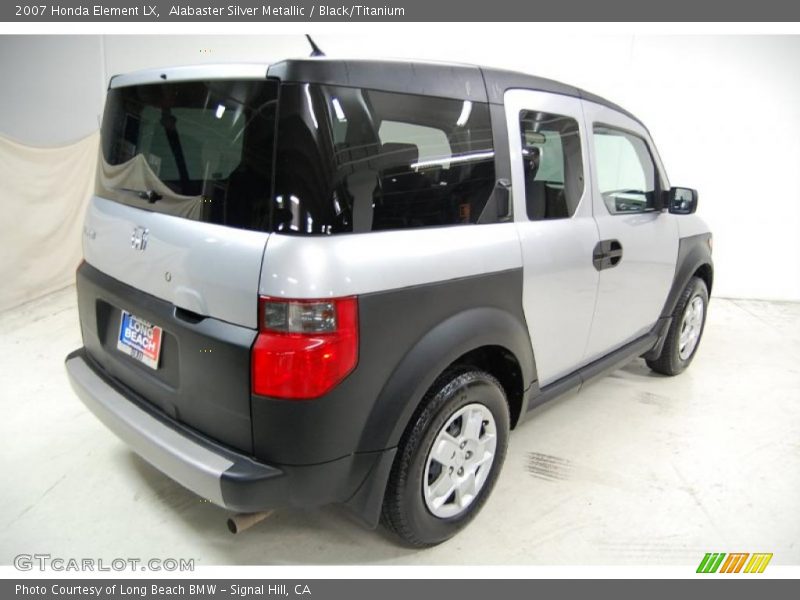 Alabaster Silver Metallic / Black/Titanium 2007 Honda Element LX