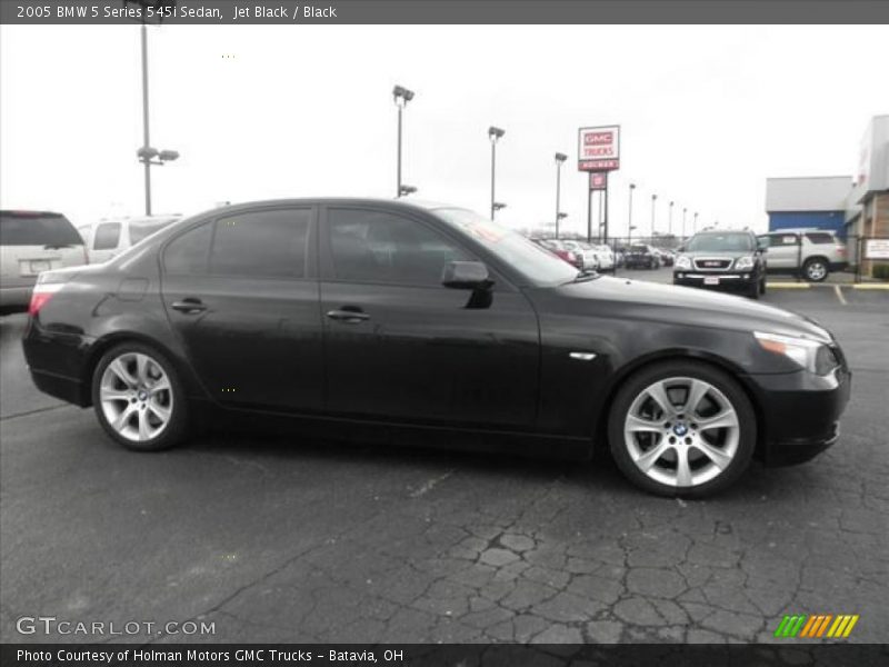 Jet Black / Black 2005 BMW 5 Series 545i Sedan