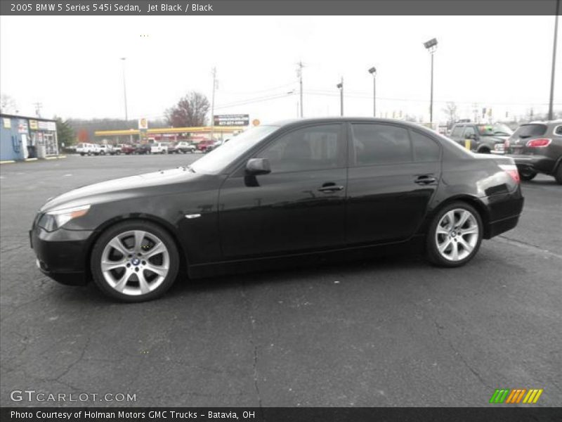 Jet Black / Black 2005 BMW 5 Series 545i Sedan