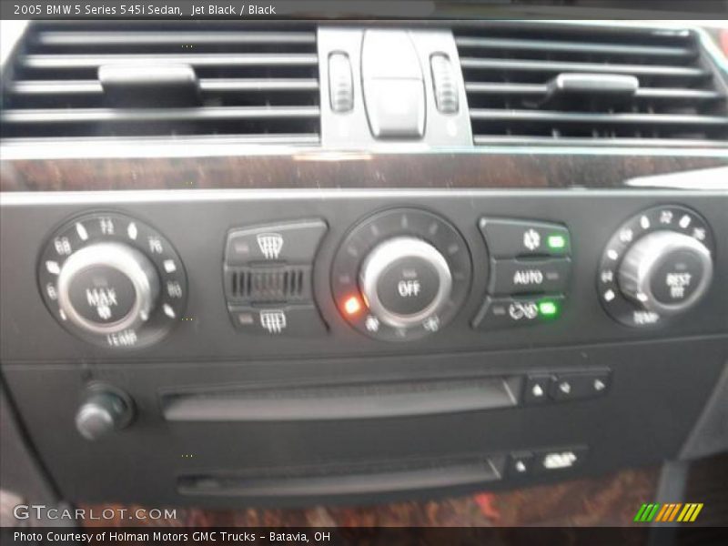 Jet Black / Black 2005 BMW 5 Series 545i Sedan
