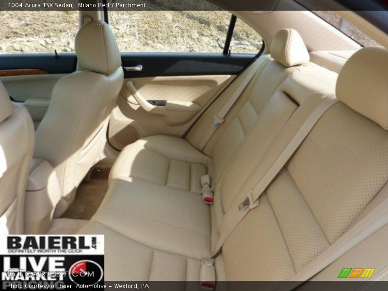 Milano Red / Parchment 2004 Acura TSX Sedan