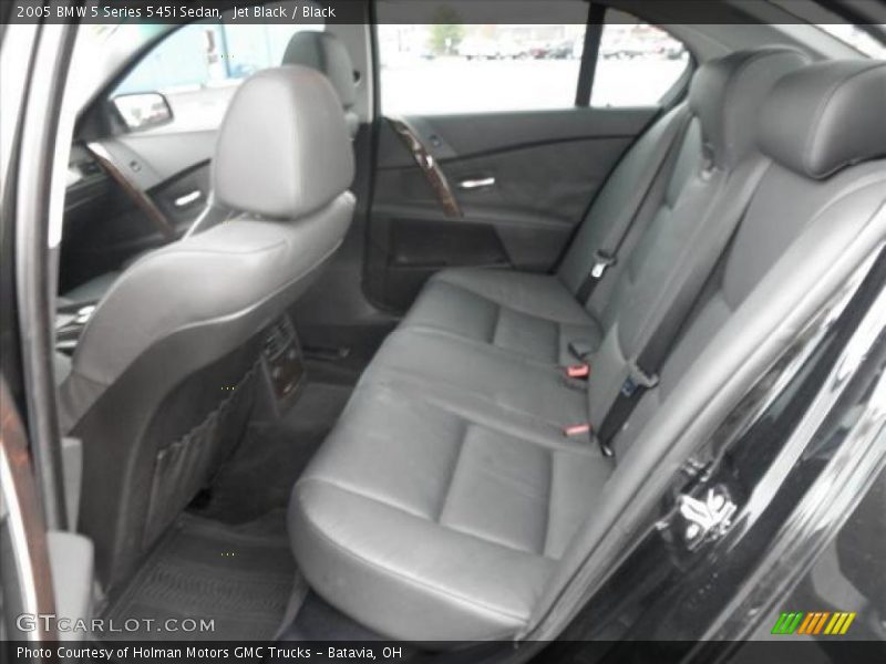 Jet Black / Black 2005 BMW 5 Series 545i Sedan