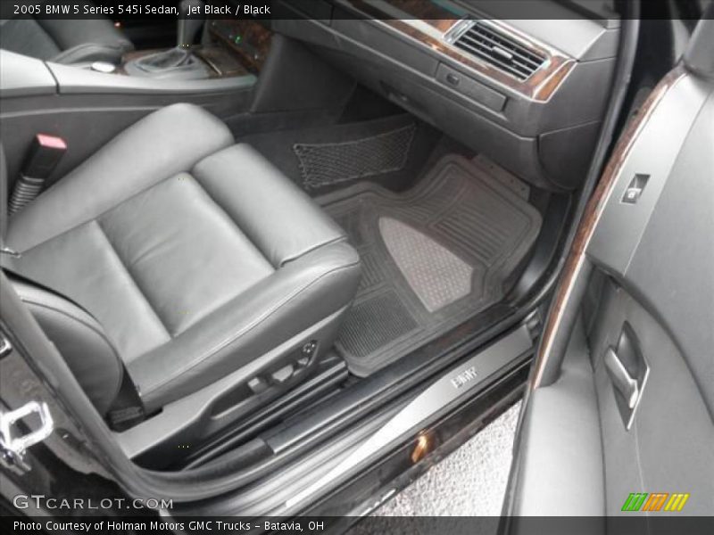Jet Black / Black 2005 BMW 5 Series 545i Sedan