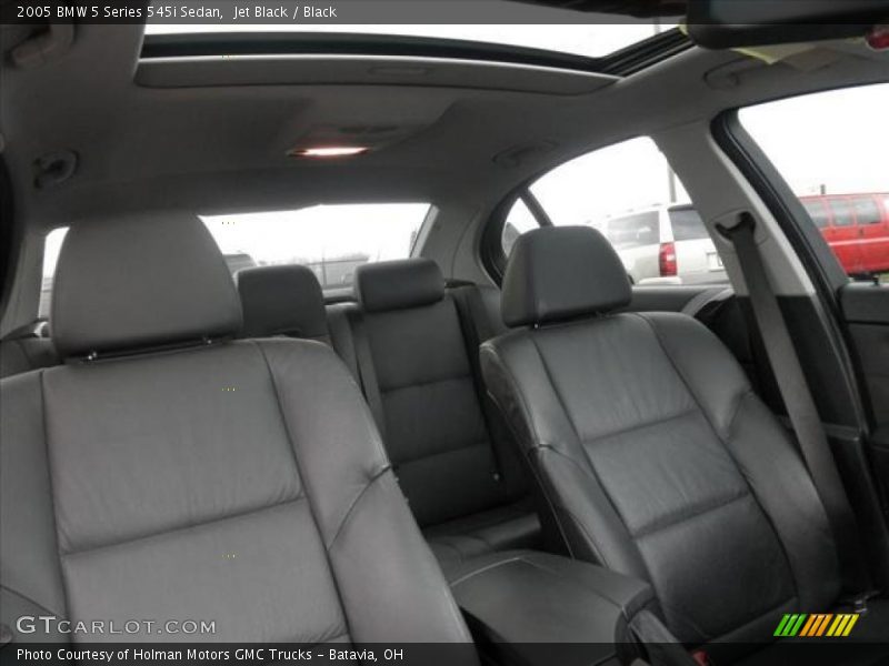 Jet Black / Black 2005 BMW 5 Series 545i Sedan