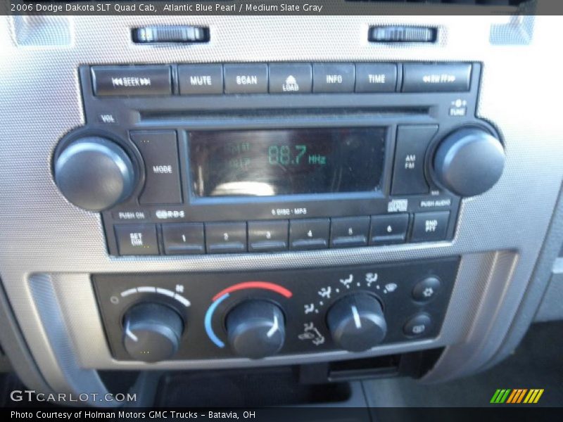 Atlantic Blue Pearl / Medium Slate Gray 2006 Dodge Dakota SLT Quad Cab