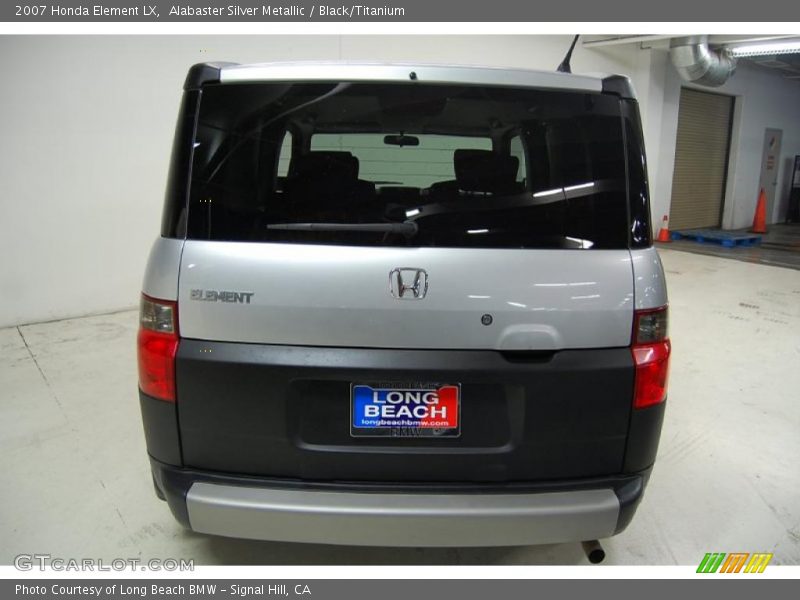 Alabaster Silver Metallic / Black/Titanium 2007 Honda Element LX
