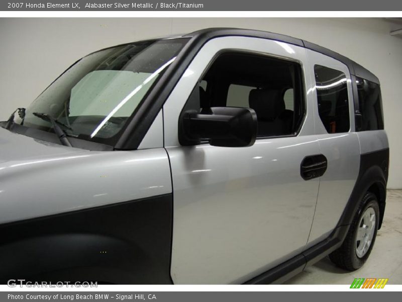 Alabaster Silver Metallic / Black/Titanium 2007 Honda Element LX