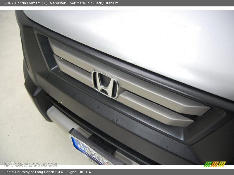 Alabaster Silver Metallic / Black/Titanium 2007 Honda Element LX