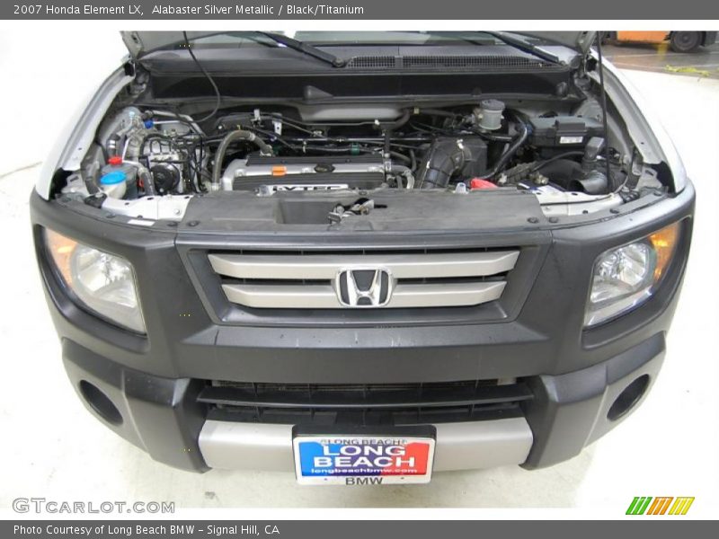 Alabaster Silver Metallic / Black/Titanium 2007 Honda Element LX
