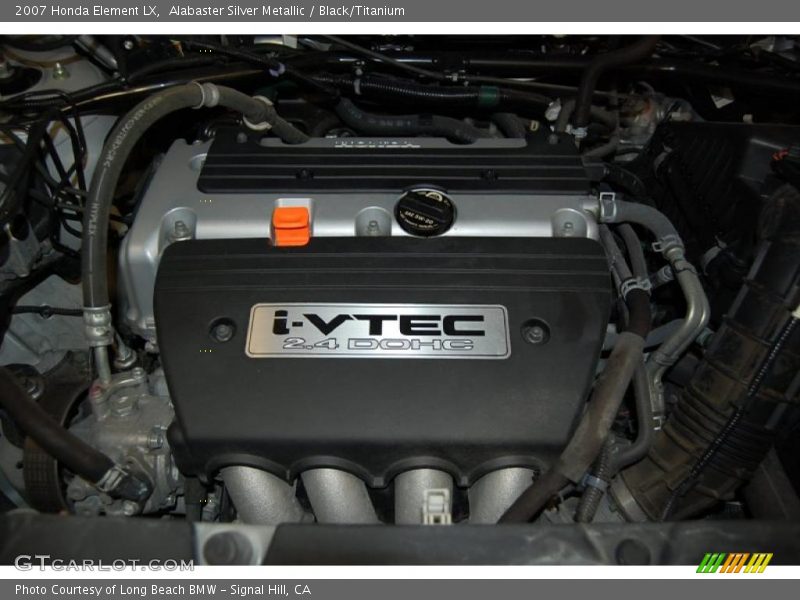  2007 Element LX Engine - 2.4L DOHC 16V i-VTEC 4 Cylinder