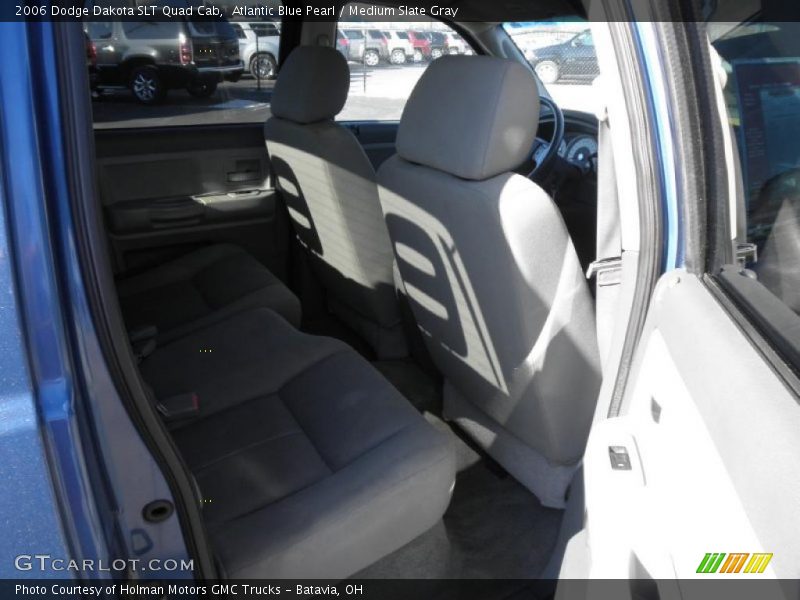 Atlantic Blue Pearl / Medium Slate Gray 2006 Dodge Dakota SLT Quad Cab