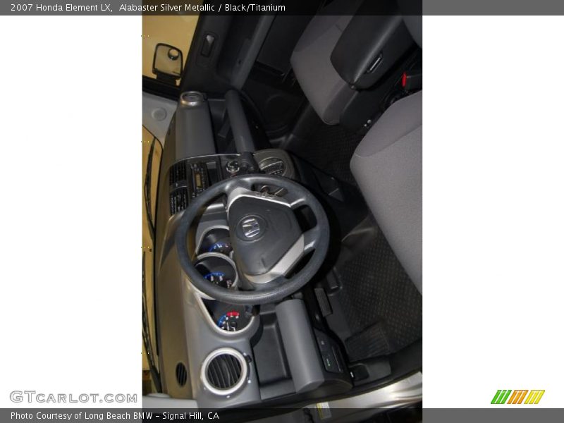 Alabaster Silver Metallic / Black/Titanium 2007 Honda Element LX