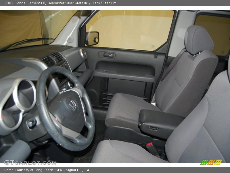 Alabaster Silver Metallic / Black/Titanium 2007 Honda Element LX