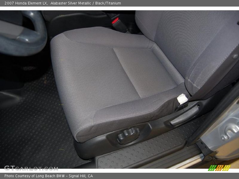 Alabaster Silver Metallic / Black/Titanium 2007 Honda Element LX