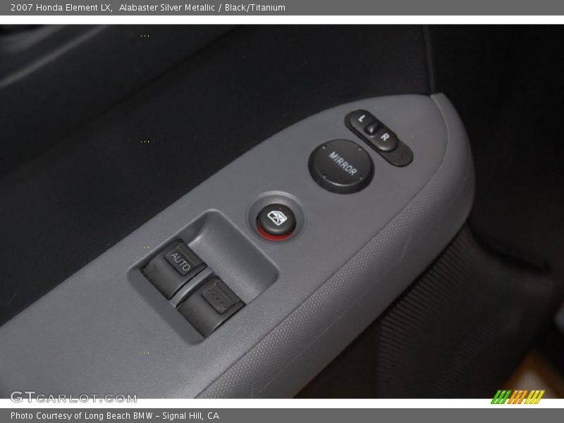 Alabaster Silver Metallic / Black/Titanium 2007 Honda Element LX