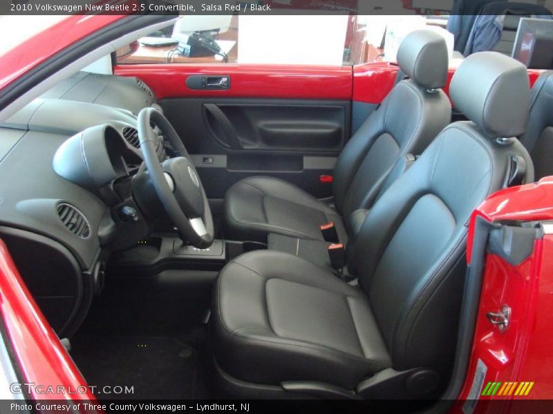  2010 New Beetle 2.5 Convertible Black Interior