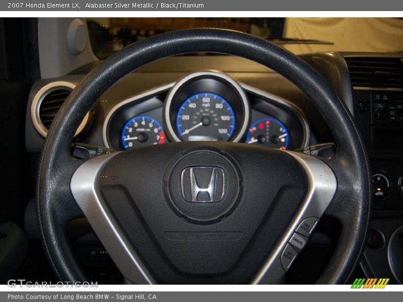 Alabaster Silver Metallic / Black/Titanium 2007 Honda Element LX