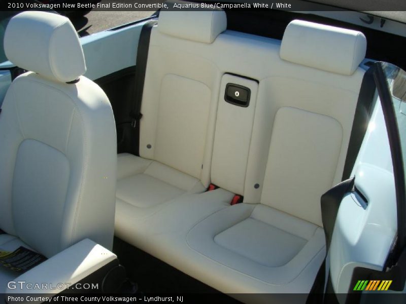  2010 New Beetle Final Edition Convertible White Interior