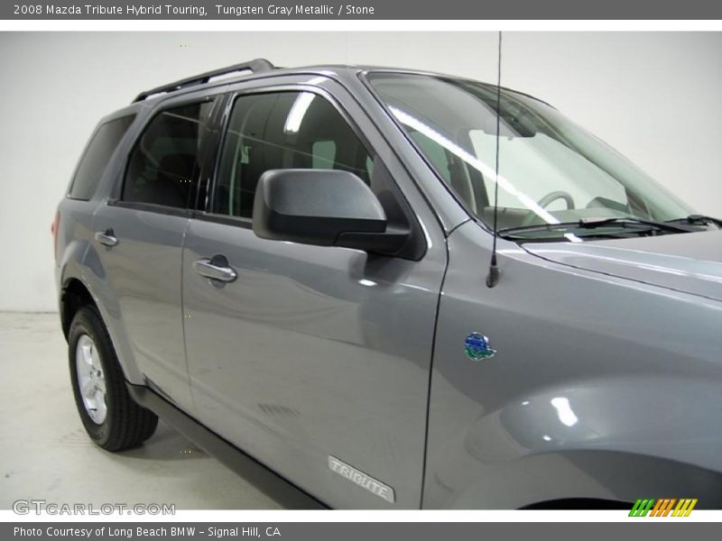 Tungsten Gray Metallic / Stone 2008 Mazda Tribute Hybrid Touring