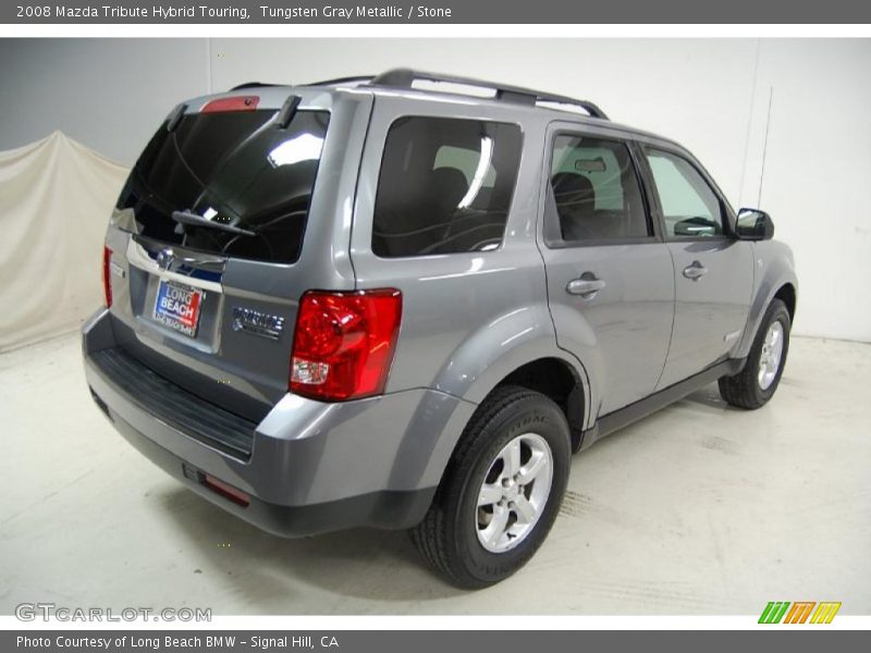 Tungsten Gray Metallic / Stone 2008 Mazda Tribute Hybrid Touring