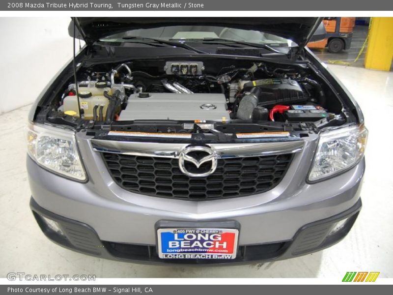 Tungsten Gray Metallic / Stone 2008 Mazda Tribute Hybrid Touring