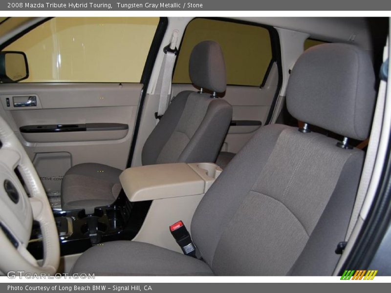 Tungsten Gray Metallic / Stone 2008 Mazda Tribute Hybrid Touring