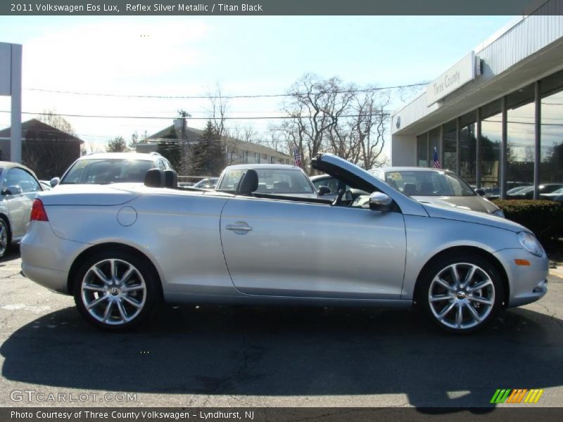 Reflex Silver Metallic / Titan Black 2011 Volkswagen Eos Lux