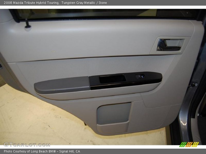 Tungsten Gray Metallic / Stone 2008 Mazda Tribute Hybrid Touring