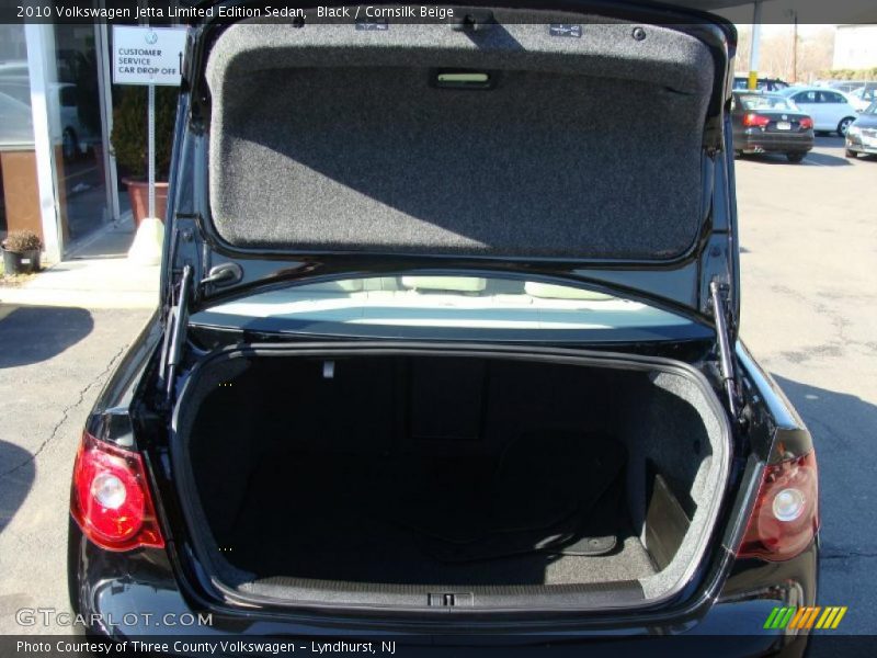 Black / Cornsilk Beige 2010 Volkswagen Jetta Limited Edition Sedan