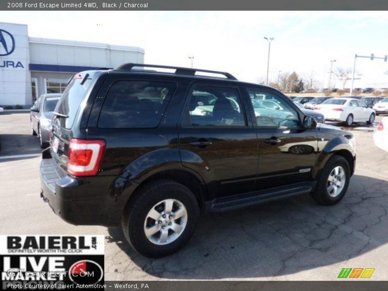 Black / Charcoal 2008 Ford Escape Limited 4WD