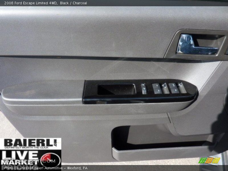 Black / Charcoal 2008 Ford Escape Limited 4WD