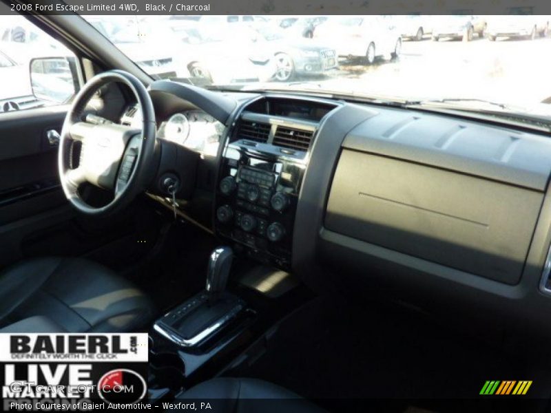 Black / Charcoal 2008 Ford Escape Limited 4WD