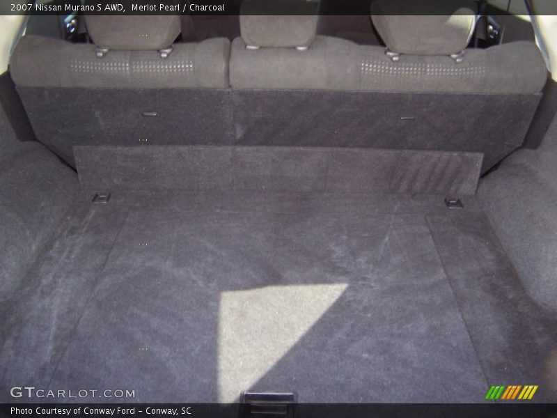 Merlot Pearl / Charcoal 2007 Nissan Murano S AWD