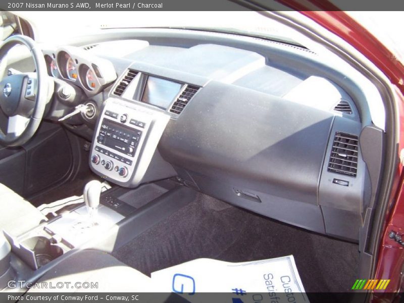 Merlot Pearl / Charcoal 2007 Nissan Murano S AWD